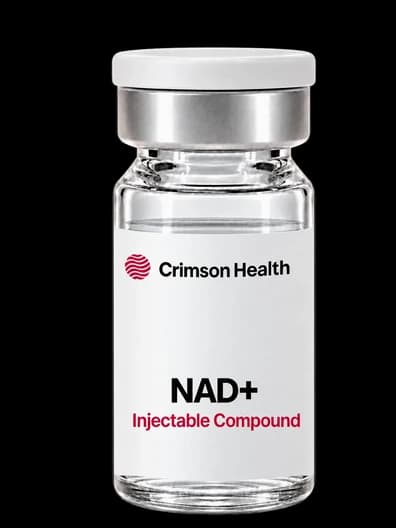Crimson Health NAD+ injectable compound vial